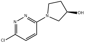 (R)-1-(6-Chloro-pyridazin-3-yl)-pyrrolidin-3-ol Struktur