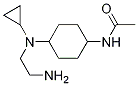 (1R,4R)-N-{4-[(2-AMino-ethyl)-cyclopropyl-aMino]-cyclohexyl}-acetaMide Struktur