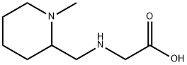 [(1-Methyl-piperidin-2-ylMethyl)-aMino]-acetic acid Struktur