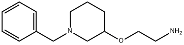 2-(1-Benzyl-piperidin-3-yloxy)-ethylaMine Struktur