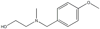 2-[(4-Methoxy-benzyl)-Methyl-aMino]-ethanol Struktur