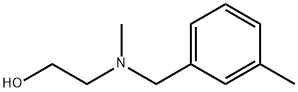 2-[Methyl-(3-Methyl-benzyl)-aMino]-ethanol Struktur