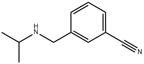 3-(IsopropylaMino-Methyl)-benzonitrile Struktur