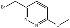 3-BroMoMethyl-6-Methoxy-pyridazine Struktur