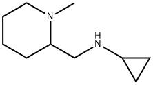 Cyclopropyl-Methyl-piperidin-2-ylMethyl-aMine Struktur