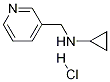 Cyclopropyl-pyridin-3-ylMethyl-aMine hydrochloride Struktur