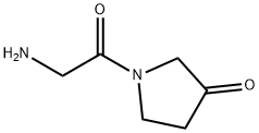 1-(2-AMino-acetyl)-pyrrolidin-3-one Struktur