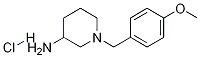 1-(4-Methoxy-benzyl)-piperidin-3-ylaMine hydrochloride Struktur