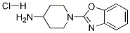 1-Benzooxazol-2-yl-piperidin-4-ylaMine hydrochloride Struktur