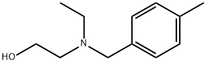 2-[Ethyl-(4-Methyl-benzyl)-aMino]-ethanol Struktur