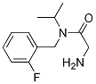 2-AMino-N-(2-fluoro-benzyl)-N-isopropyl-acetaMide Struktur