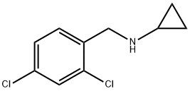 Cyclopropyl-(2,4-dichloro-benzyl)-aMine Struktur