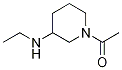 1-(3-EthylaMino-piperidin-1-yl)-ethanone Struktur