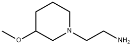 2-(3-Methoxy-piperidin-1-yl)-ethylaMine Struktur