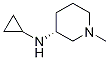 Cyclopropyl-((R)-1-Methyl-piperidin-3-yl)-aMine Struktur