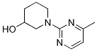 1-(4-Methyl-pyrimidin-2-yl)-piperidin-3-ol Struktur