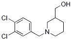 [1-(3,4-Dichloro-benzyl)-piperidin-3-yl]-methanol Struktur