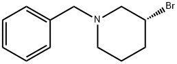 (R)-1-Benzyl-3-broMo-piperidine Struktur