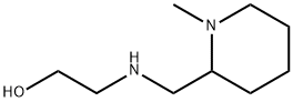 2-[(1-Methyl-piperidin-2-ylMethyl)-aMino]-ethanol Struktur