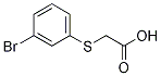 (3-BroMo-phenylsulfanyl)-acetic acid Struktur