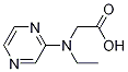 (Methyl-pyrazin-2-ylMethyl-aMino)-acetic acid Struktur