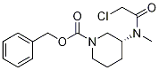 (R)-3-[(2-Chloro-acetyl)-Methyl-aMino]-piperidine-1-carboxylic acid benzyl ester Struktur