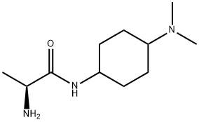 (S)-2-AMino-N-(4-diMethylaMino-cyclohexyl)-propionaMide Struktur