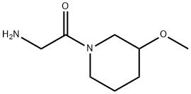 2-AMino-1-(3-Methoxy-piperidin-1-yl)-ethanone Struktur