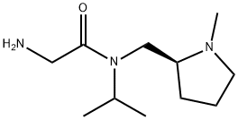 2-AMino-N-isopropyl-N-((S)-1-Methyl-pyrrolidin-2-ylMethyl)-acetaMide Struktur