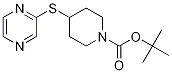 4-(Pyrazin-2-ylsulfanyl)-piperidine
-1-carboxylic acid tert-butyl ester Struktur