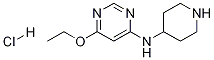 (6-Ethoxy-pyriMidin-4-yl)-piperidin-4-yl-aMine
hydrochloride Struktur