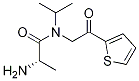 (S)-2-AMino-N-isopropyl-N-(2-oxo-2-thiophen-2-yl-ethyl)-propionaMide Struktur