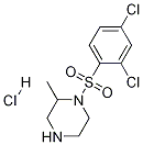 1-(2,4-Dichloro-benzenesulfonyl)-2-Methyl-piperazine hydrochloride Struktur