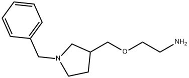 2-(1-Benzyl-pyrrolidin-3-ylMethoxy)-ethylaMine Struktur