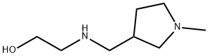 2-[(1-Methyl-pyrrolidin-3-ylMethyl)-aMino]-ethanol Struktur