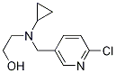 2-[(6-Chloro-pyridin-3-ylMethyl)-cyclopropyl-aMino]-ethanol Struktur