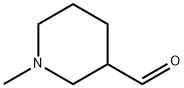 1-methylpiperidine-3-carbaldehyde Struktur