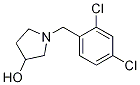 1-(2,4-Dichloro-benzyl)-pyrrolidin-3-ol Struktur