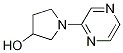 1-Pyrazin-2-yl-pyrrolidin-3-ol Struktur