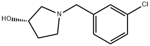 (S)-1-(3-氯-芐基)-吡咯烷-3-醇, 1264038-70-1, 結(jié)構(gòu)式