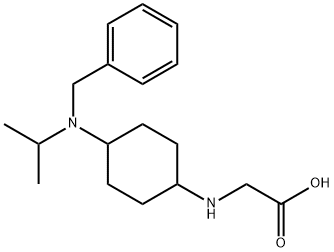 [4-(Benzyl-isopropyl-aMino)-cyclohexylaMino]-acetic acid Struktur