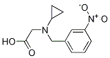 [Cyclopropyl-(3-nitro-benzyl)-aMino]-acetic acid Struktur