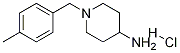 1-(4-Methyl-benzyl)-piperidin-4-ylaMine hydrochloride Struktur