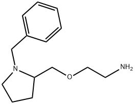 2-(1-Benzyl-pyrrolidin-2-ylMethoxy)-ethylaMine Struktur