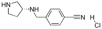 4-((R)-Pyrrolidin-3-ylaMinoMethyl)-benzonitrile hydrochloride Struktur