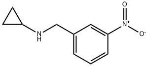 Cyclopropyl-(3-nitro-benzyl)-aMine Struktur