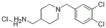 [1-(3,4-Dichloro-benzyl)-piperidin-4-yl]-methyl-amine hydrochloride Struktur