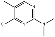 (4-Chloro-5-Methyl-pyriMidin-2-yl)-diMethyl-aMine Struktur