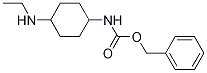 (4-EthylaMino-cyclohexyl)-carbaMic acid benzyl ester Struktur