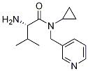 (S)-2-AMino-N-cyclopropyl-3-Methyl-N-pyridin-3-ylMethyl-butyraMide Struktur